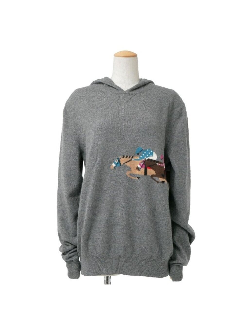 Hermes Knit Sweater Gray